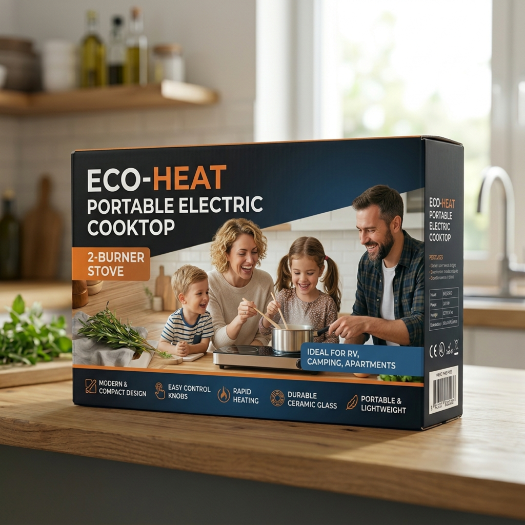 Cocina Eléctrica Portátil (No Necessita Gás)